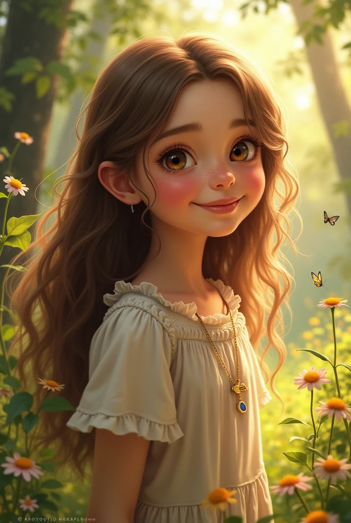 A kind hearted girl elara