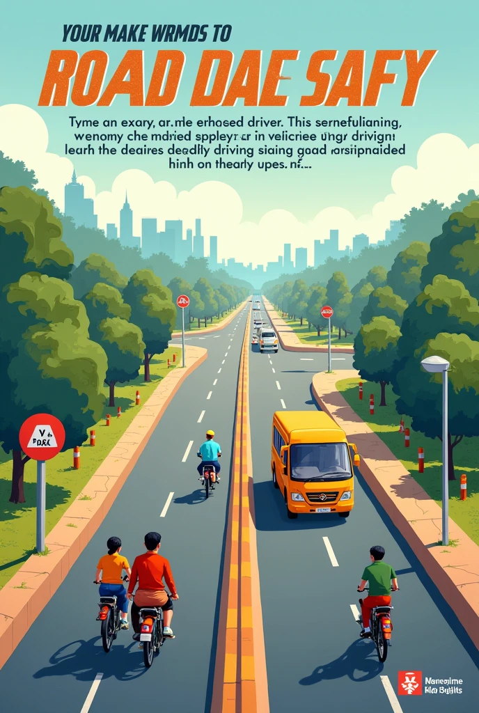 Indian Road safety creative slogan posters with pictures  give catchy slogan