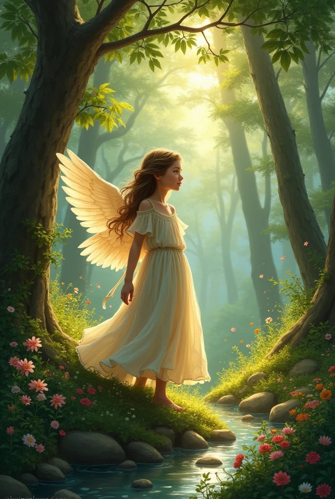 A kind-hearted girl, Elara, lives under the cruel control of her wicked aunt.Elara’s only escape is singing in the nearby forest, where she dreams of a better life