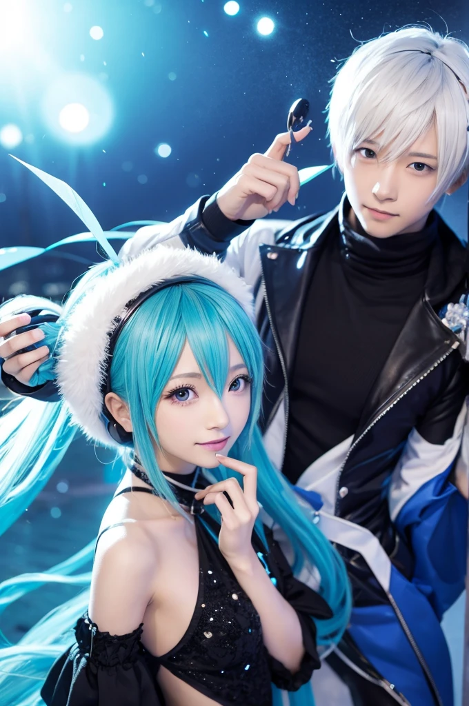 VOCALOID KAITO and MEIKO