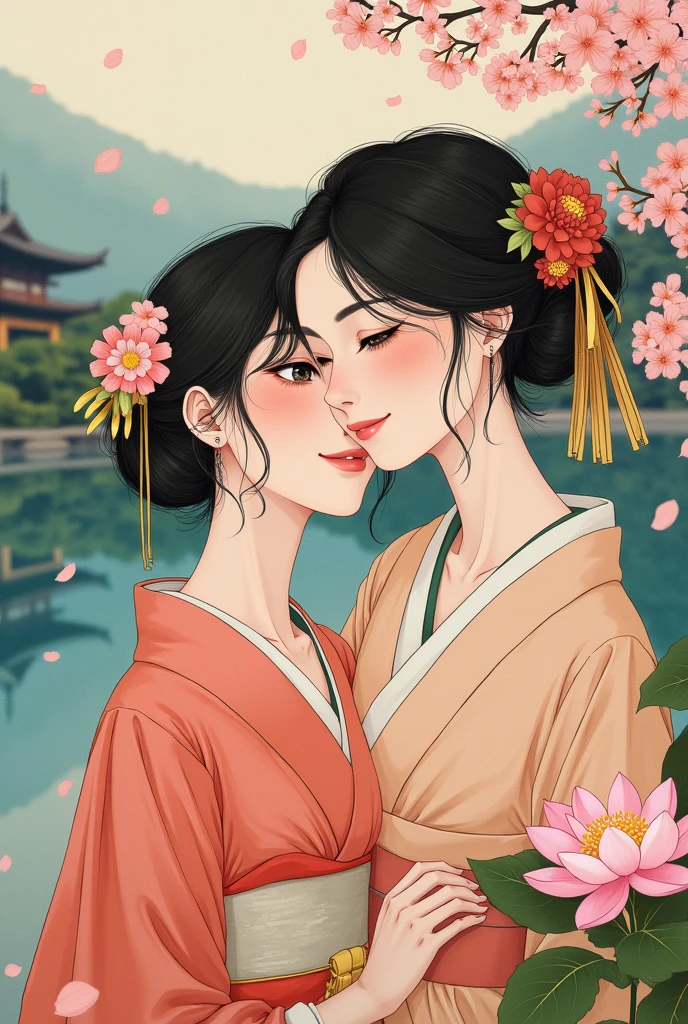 See the world: Smiling Japanese beauties