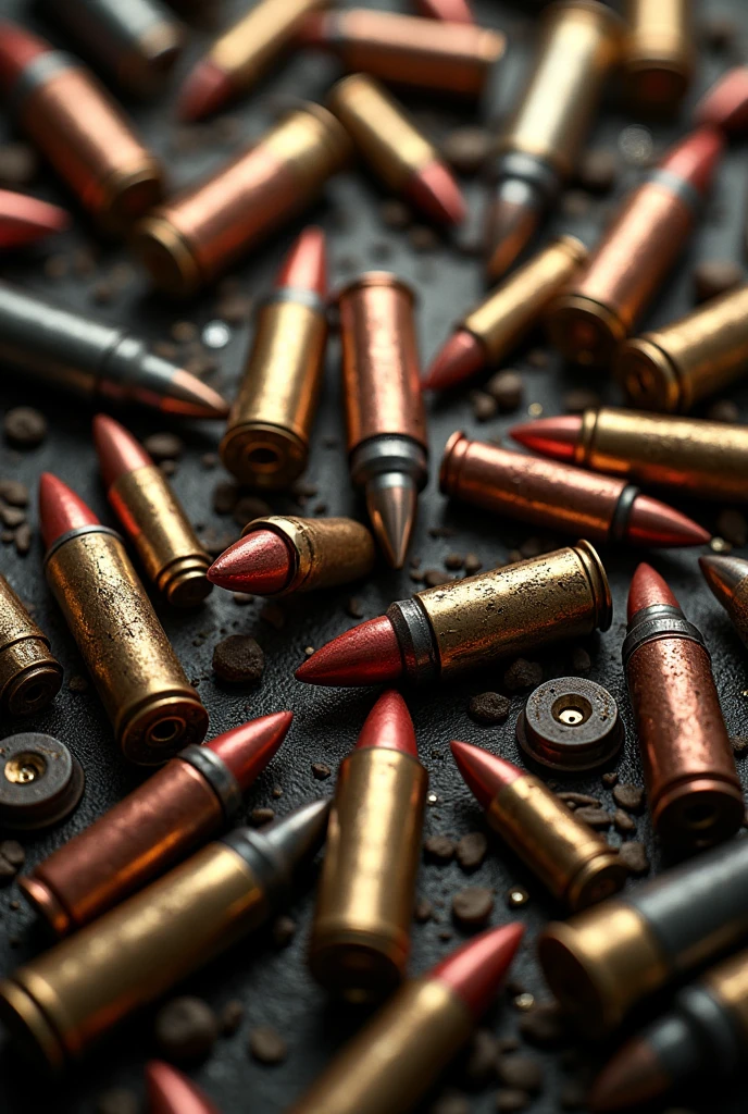 Gun Bullets Background Image
