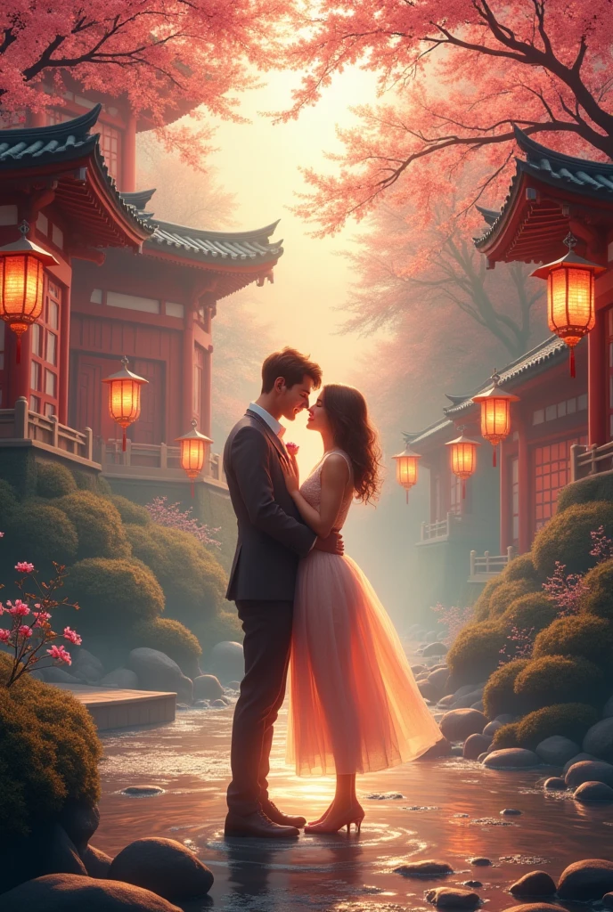 Love comes true, romance, happiness, shrine, power, fantasy, fortune telling