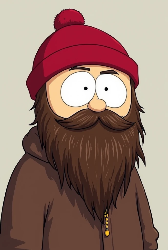 Cartman con barba 