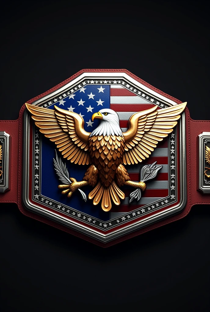 Create a custom United States Championship wrestling belt
