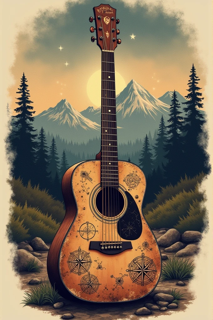 explorer guitar tattoo