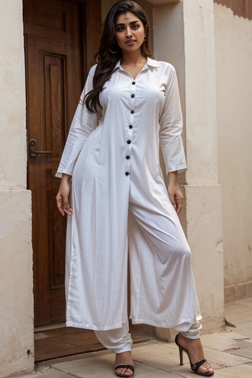 (Big brast)Wearing salwar suit.Indian womane