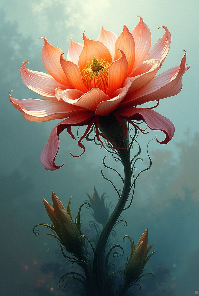 Abstract flower
