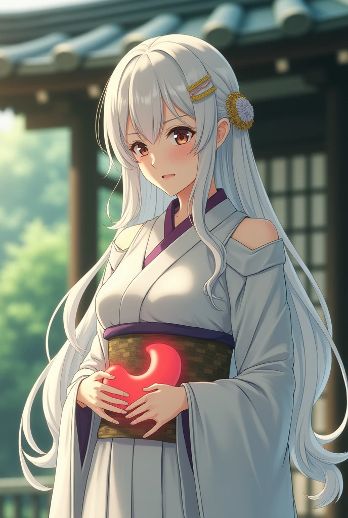 Kaguya Houraisan's loud stomach growls