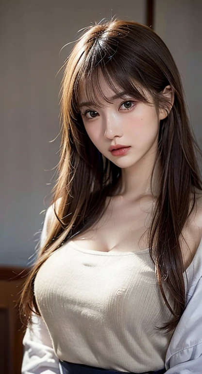 ((16K, masterpiece, RAW Photos, Highest quality,Ultra-high resolution, Realistic, Highly detailed CG integrated in 16K)), 8k, diamond,wallpaper, Written boundary depth,Beautiful Face:1.4,big, Beautiful double eyelids,Cinematic Light,Beautiful Face,(Detailed face),(Slender and cute woman:1.4),(20-year-old),(With the same expression:1.4),Close ~ eyes,(Pose, skin color, and clothing remain the same.:1.4),Accurate anatomy:1.4,((nsdw,naked,)),White blouse,