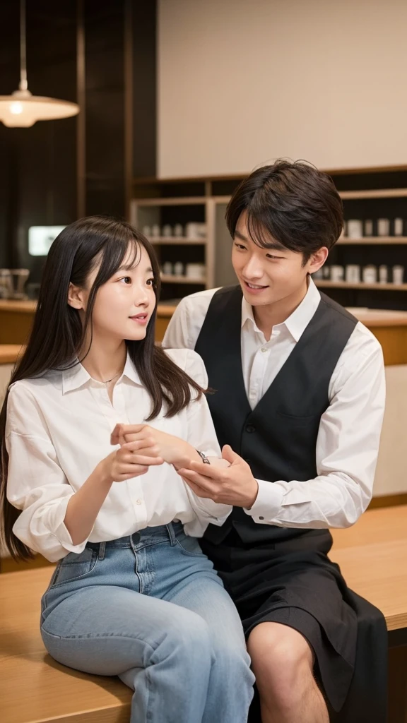 学校orカフェでの出会い「How much do you remember of what the other person said??」「Two-person dance challenge」「How to increase your chances of success」or「Communication techniques for building good relationships」Such。The moment you immediately reply to a LINE message from someone you like」or「The most tense moment on a first date」Such。