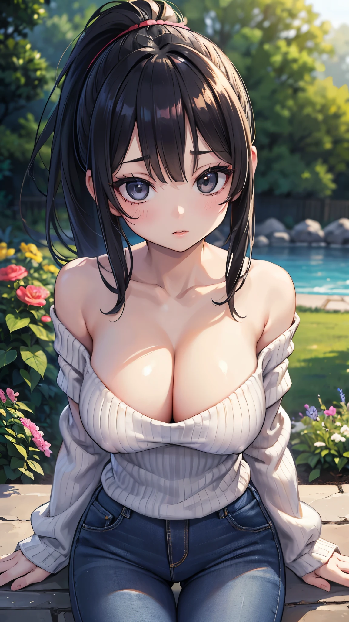 Ulzzang-6500-v1.1,Browsing Caution, (RAW Photos:1.2), (Photorealistic), Beautiful detailed girl, Very detailed目と顔, Beautiful and fine details, Large file size, High resolution, Very detailed, highest quality, [masterpiece:1.6], Awareness-raising, Very detailed, Hmph, In detail, highest quality, 8k wallpaper, Cinema Lighting, One woman, Mature Woman, Perfect figure, Large firm breasts、【huge 、Heavy chest、J Cup:1.9】、Cute droopy eyes、Beautiful big eyes、Sweaty and wet、【sexual excitement:1.8】、(My whole body is wet:1.2)、Light in your eyes、short hair、Mature Woman、naked、Pool、Dynamic Pose