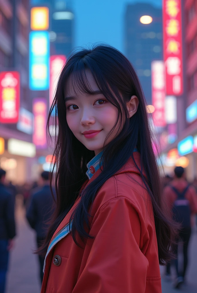 A south korean girl