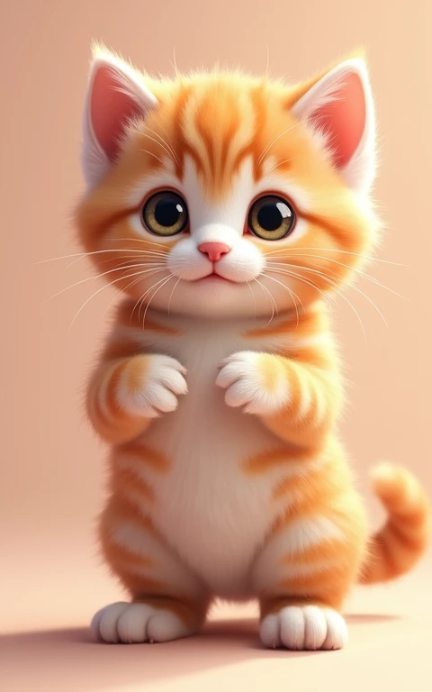 Strike a cute pose、masterpiece, Highest quality, Adorable、Cute eyes、Cute kitten、Too cute、Innocent