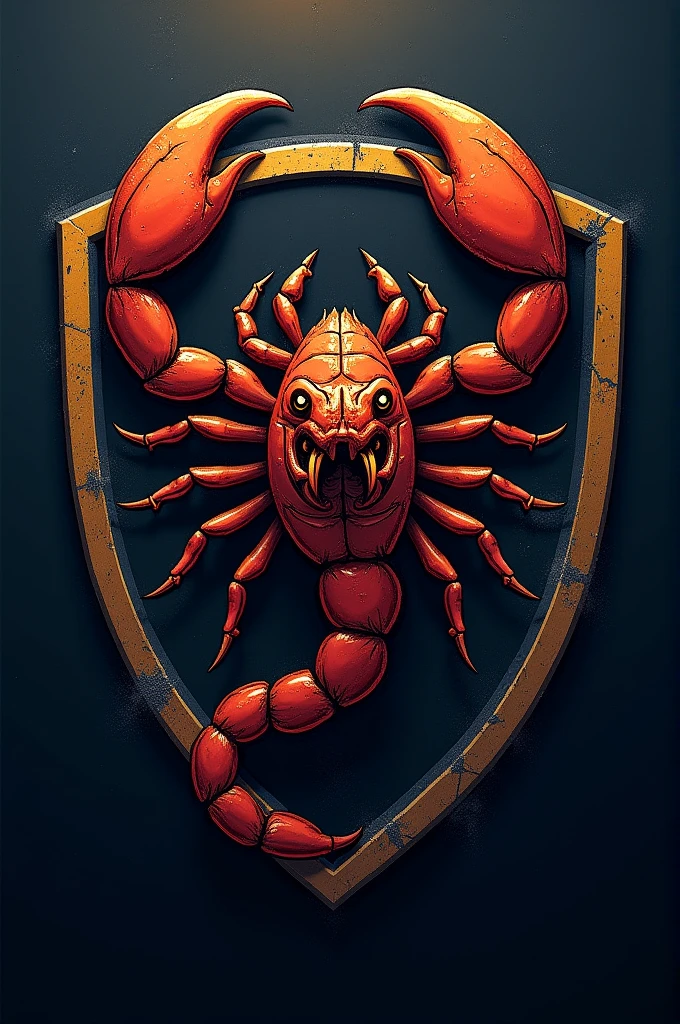 Create a coat of arms for a football team called Scorpions