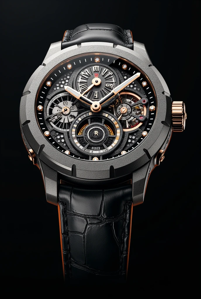 a jacob watch & co in collaboration with rolls Royce that has a lot of eccentricity