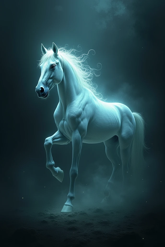 A horse inside black soul 