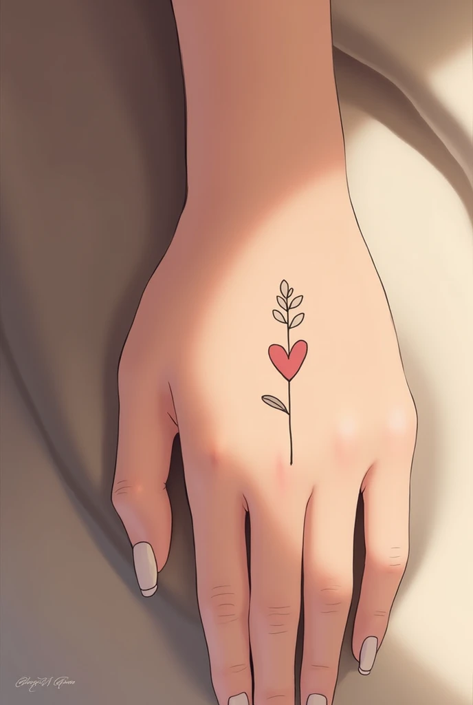 Cute Tattoo means forever consistently don’t have any word on the hand for girl