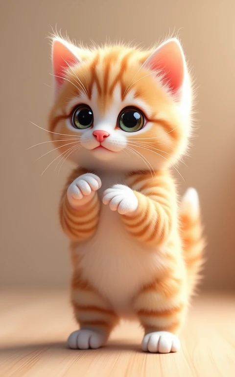 Strike a cute pose、masterpiece, Highest quality, Adorable、Cute eyes、Cute kitten、Too cute、Innocent