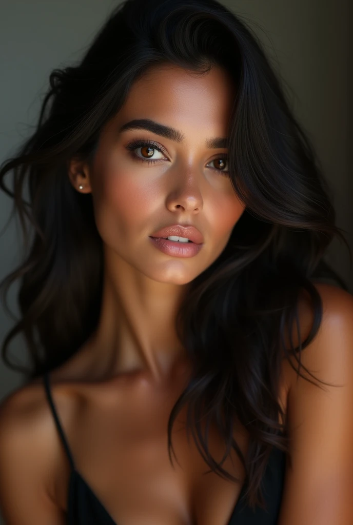 Sensual Brazilian Brunette Woman