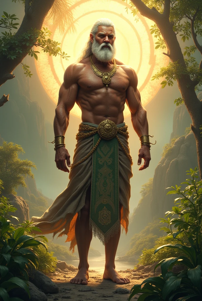Digama, male god of agriculture and medicine