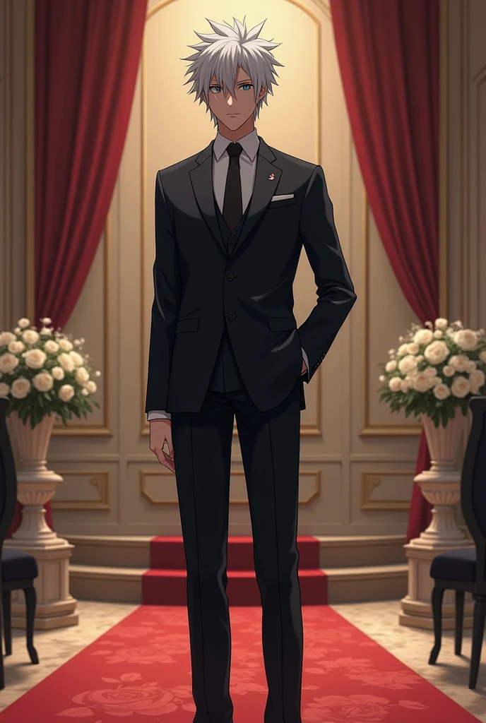 Kakahsi wedding black suite