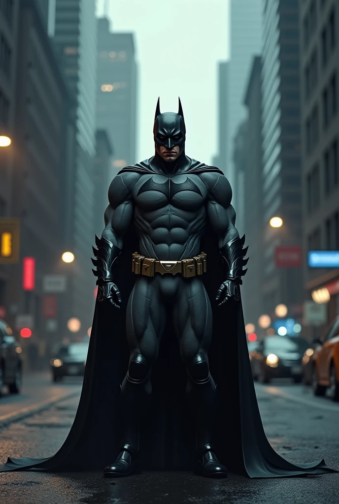 A batman it was stand in road