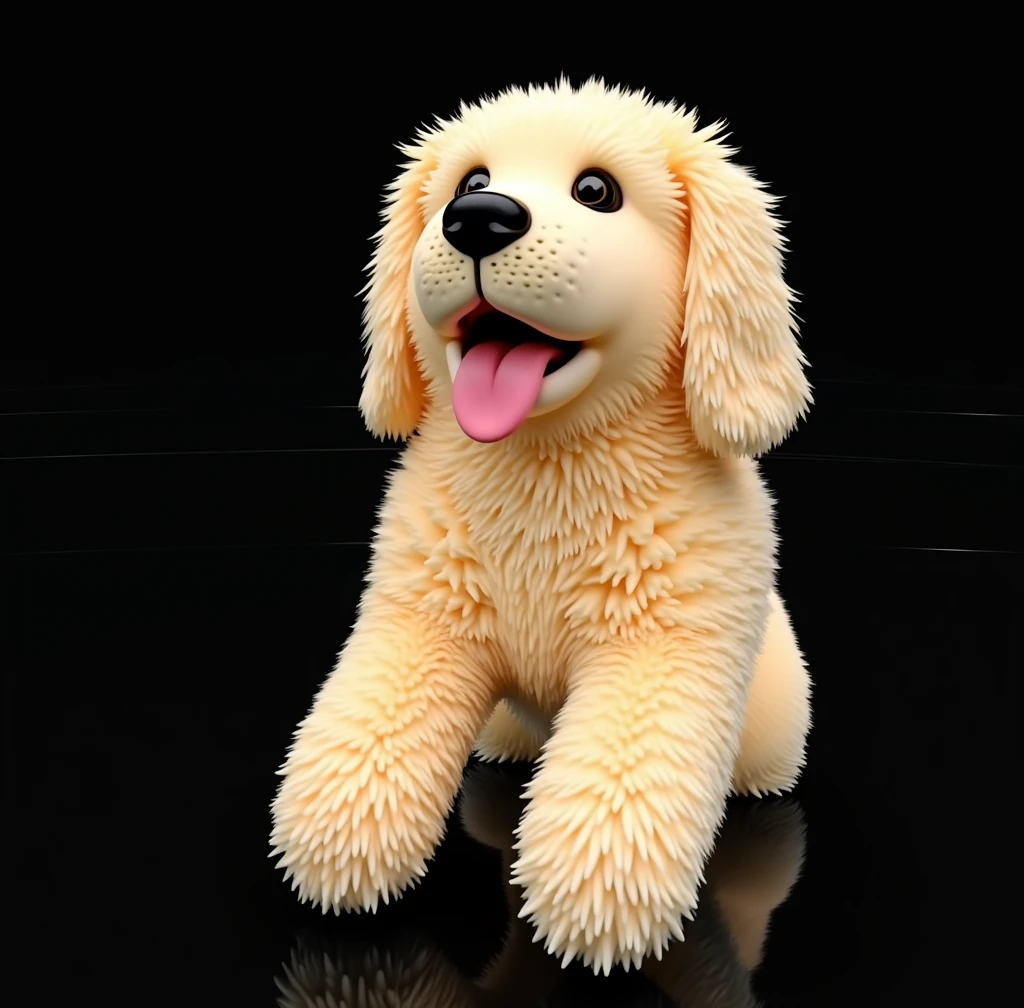 Metal dog bone-like stretchable specimen，Length is 5mm，The width is 1.41mm，Thickness is 10mm,Placed on a stainless steel table，The background is a white wall，The light comes from the top left，Showing the perfect morphology of a dog-bone metal tensile specimen