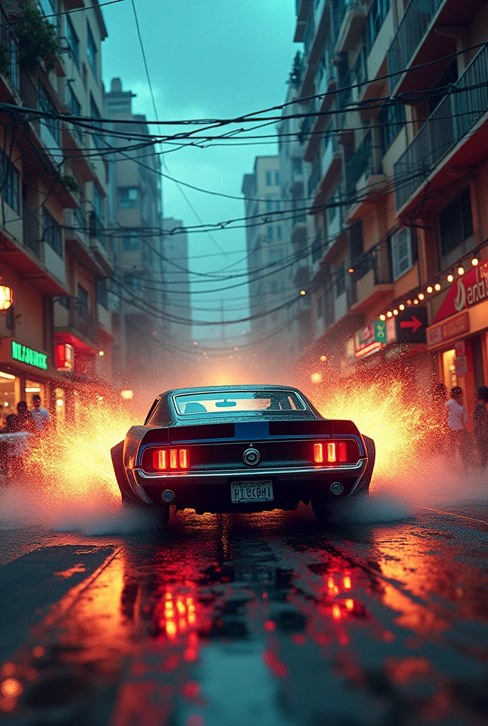 Imagine Fast and Furious being made in a Brazilian city