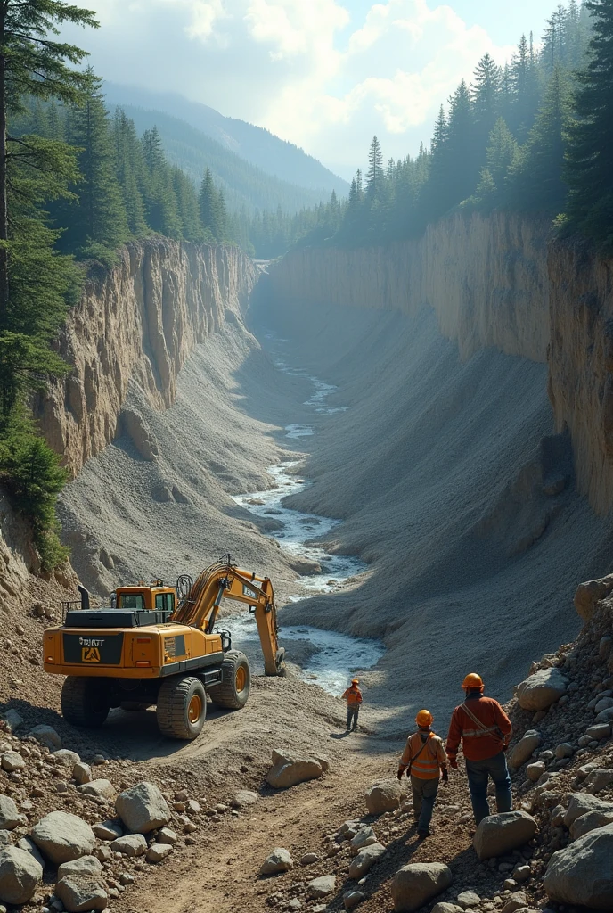  land slide rebuilding 