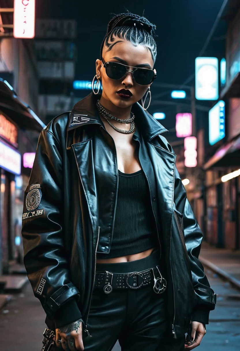 cyberpunk gangster