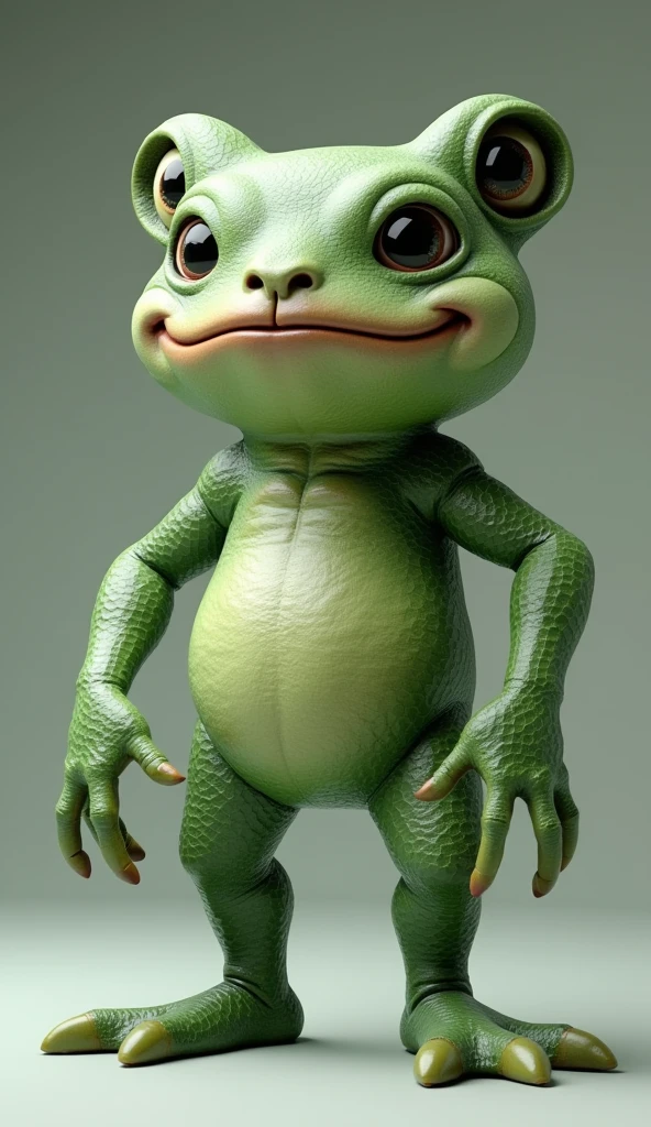 Kappa、Japanese Yokai、3d、High resolution, masterpiece, accurate, Anatomically correct, 最high quality, High-resolution model, high quality, Ultra high definition, solo, 