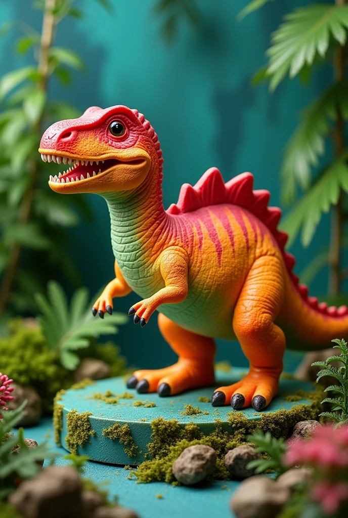 Dinosaur soap