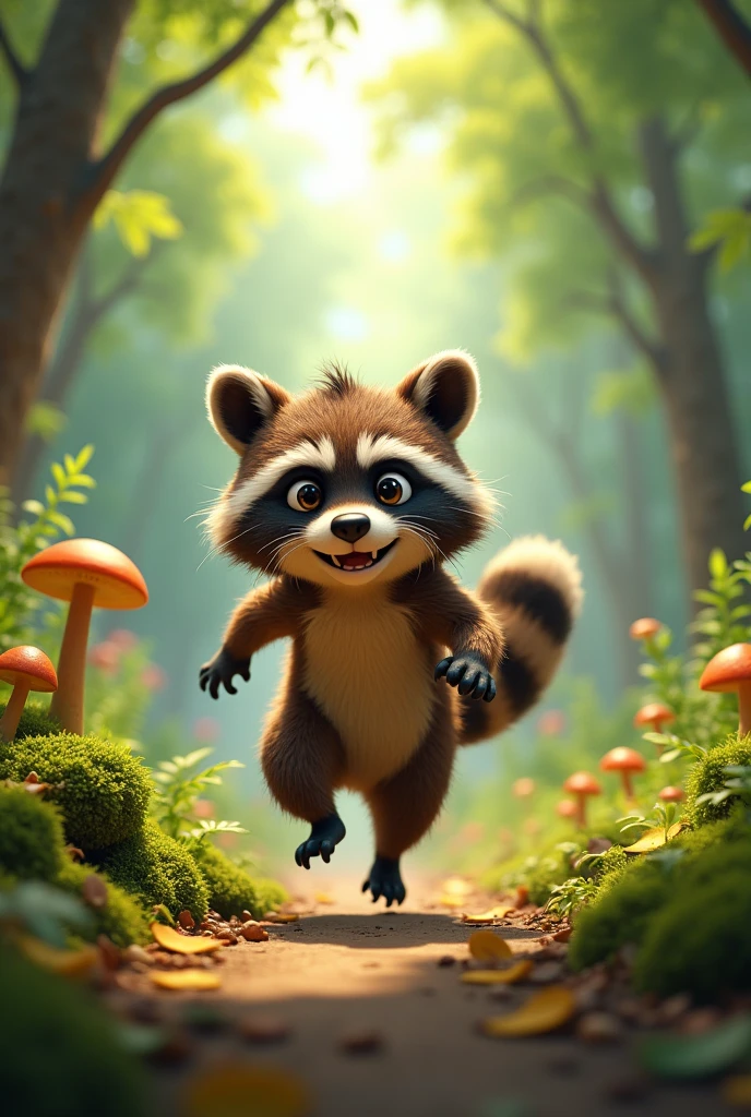 rambley the raccoon