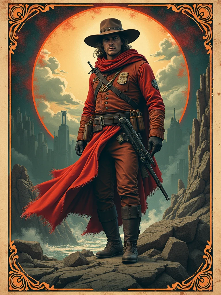 create a high quality vintage poster.
