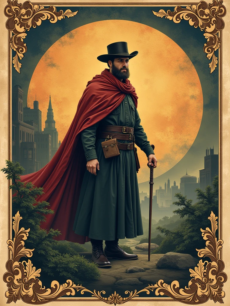 create a high quality vintage poster.