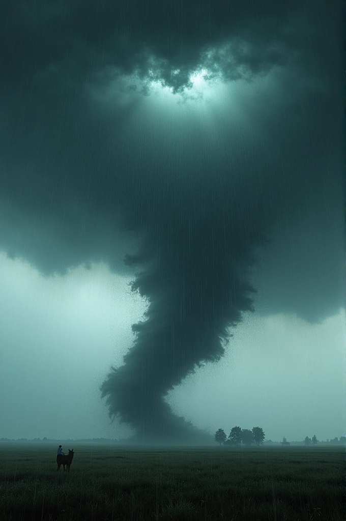 A rain wrapped EF5 tornado