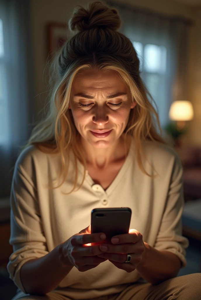 Imagine a mother confused with her cell phone