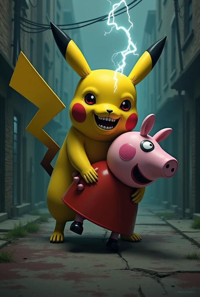 Pikachu I sell dead peppa pig