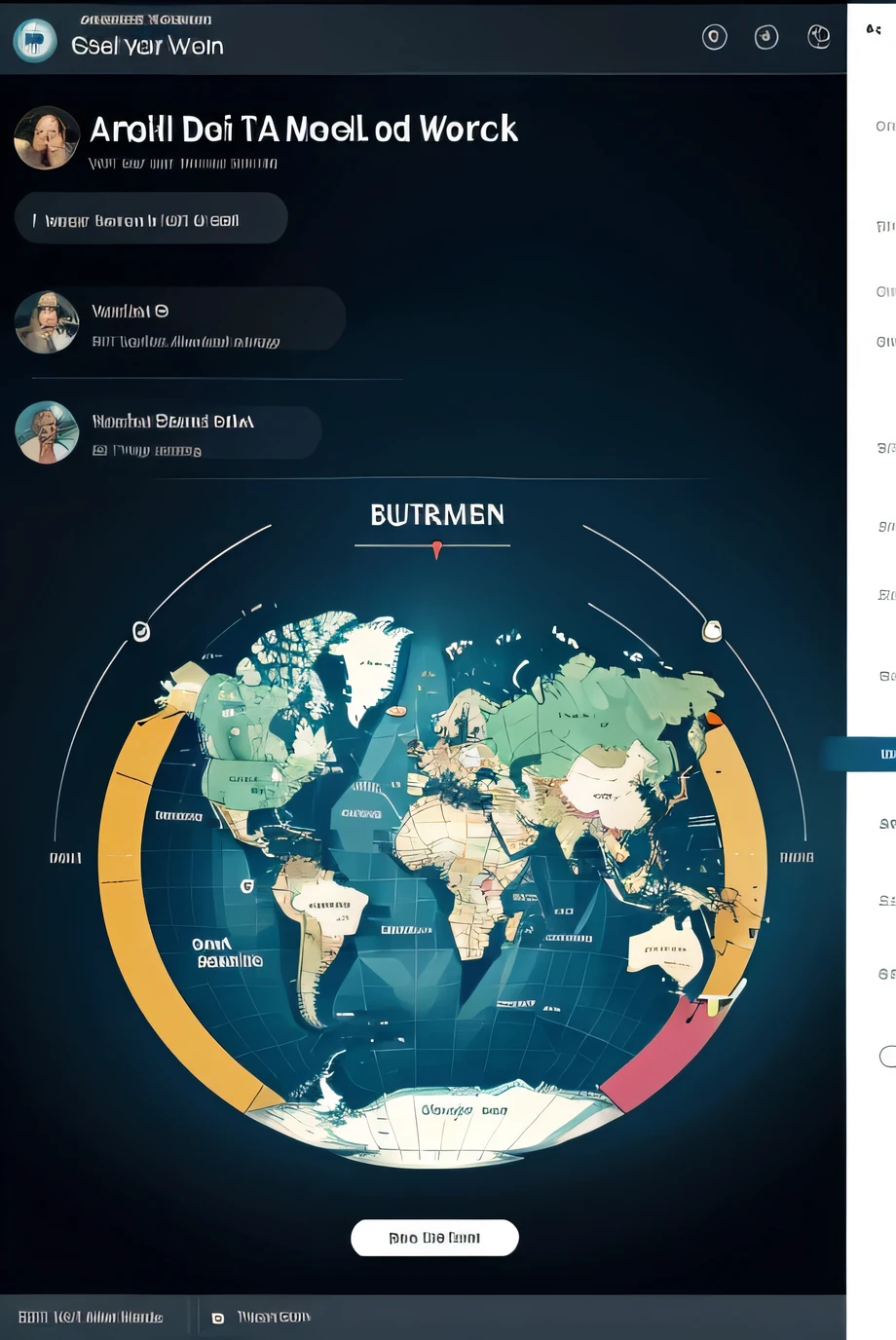 I wish it had a World Map with Built-in Timeline