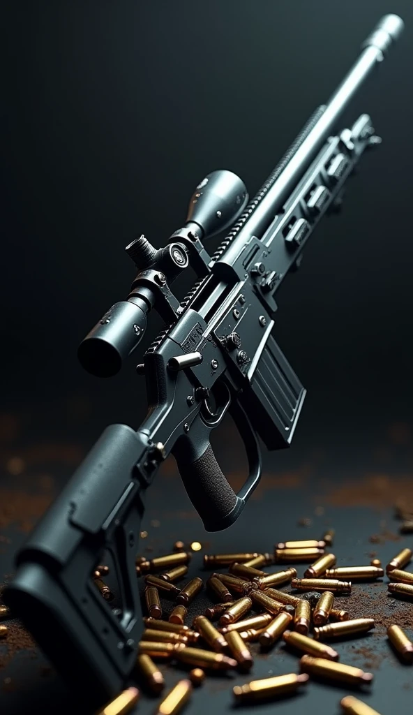 Cool sniper gun awesome looks hd with bullets cool background scary