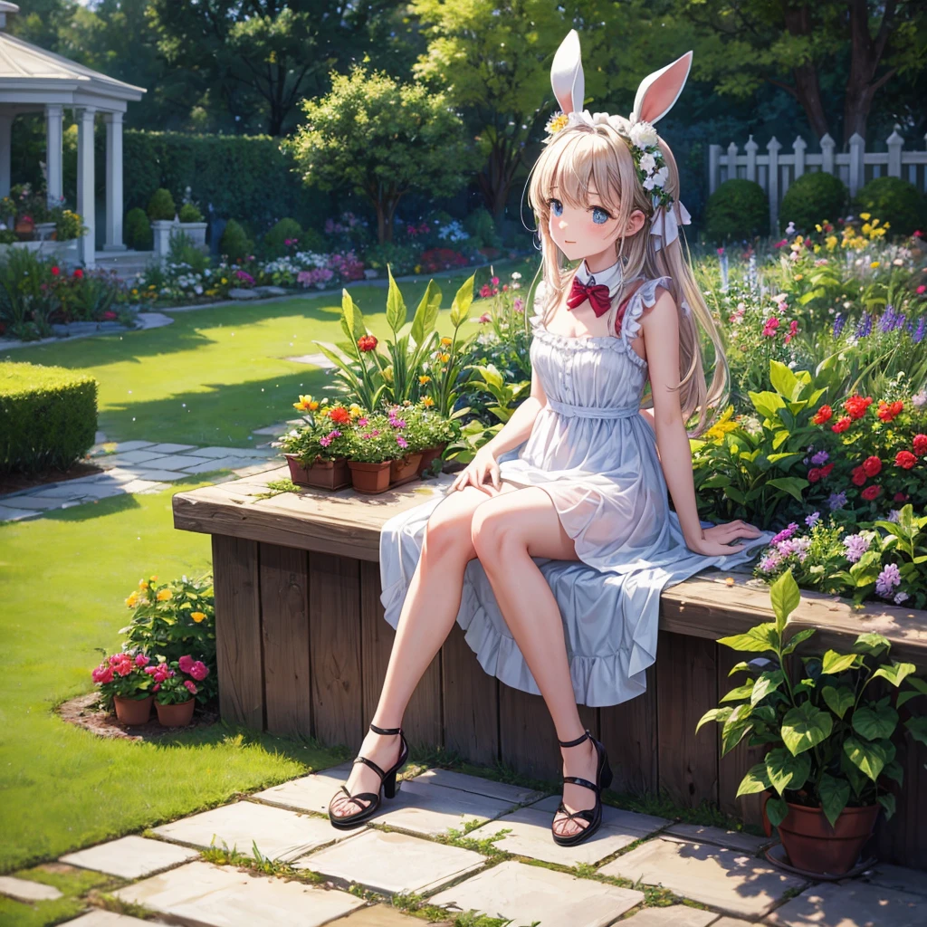 Garden me rabbit