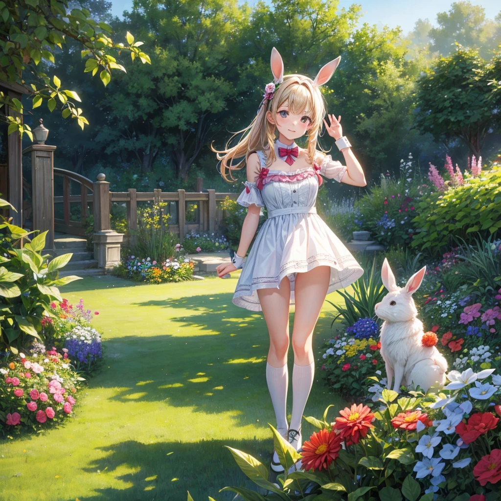 Garden me rabbit 