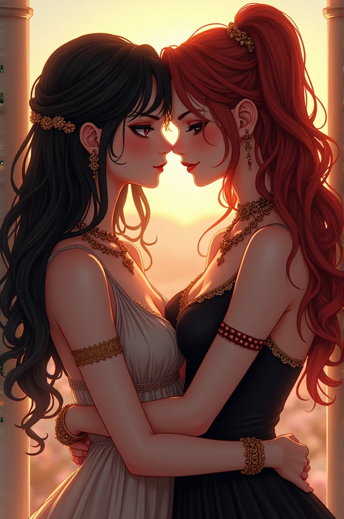 The most beautiful yandere girl of Azerbaijan is in love with the yandere girl of Israel