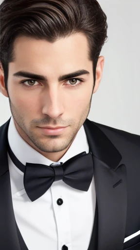 A handsome jew man focus on the face 
