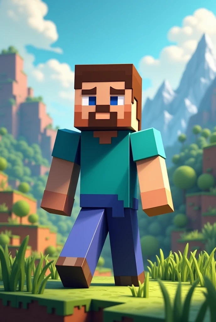 Create a minecraft character