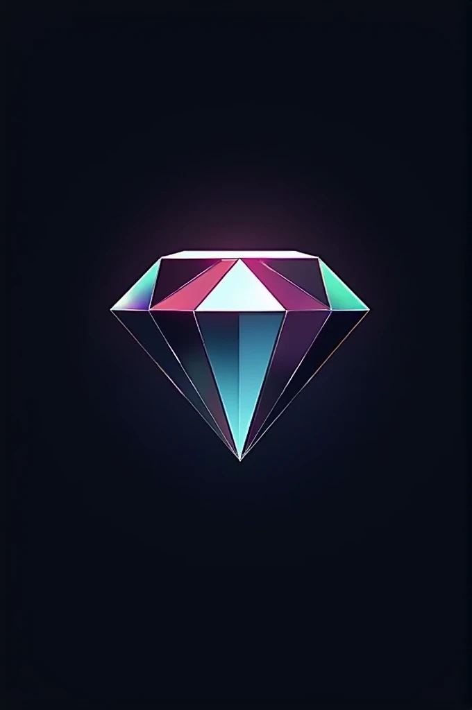 make me a logo for a band with a diamond