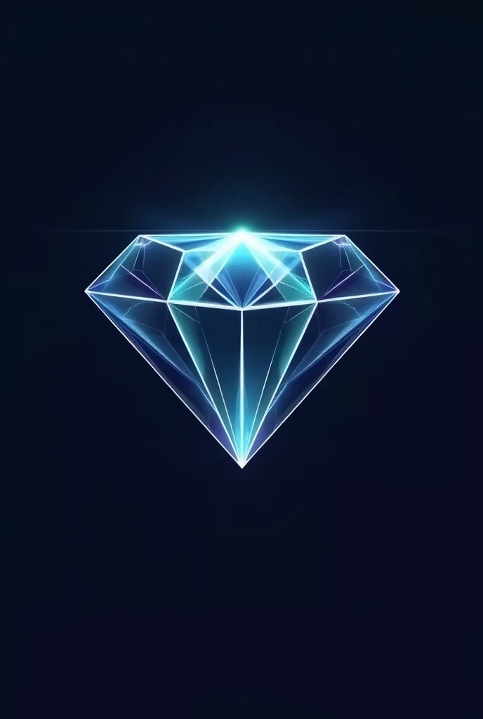 create a group logo with a diamond that represents strength and competitiveness more creative not so realistic 