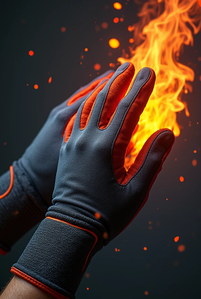 anti-cut glove with high heat resistance