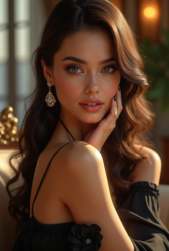glamorous woman
